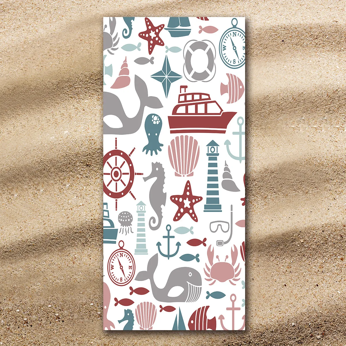 Nautilus Jumbo Beach Towel