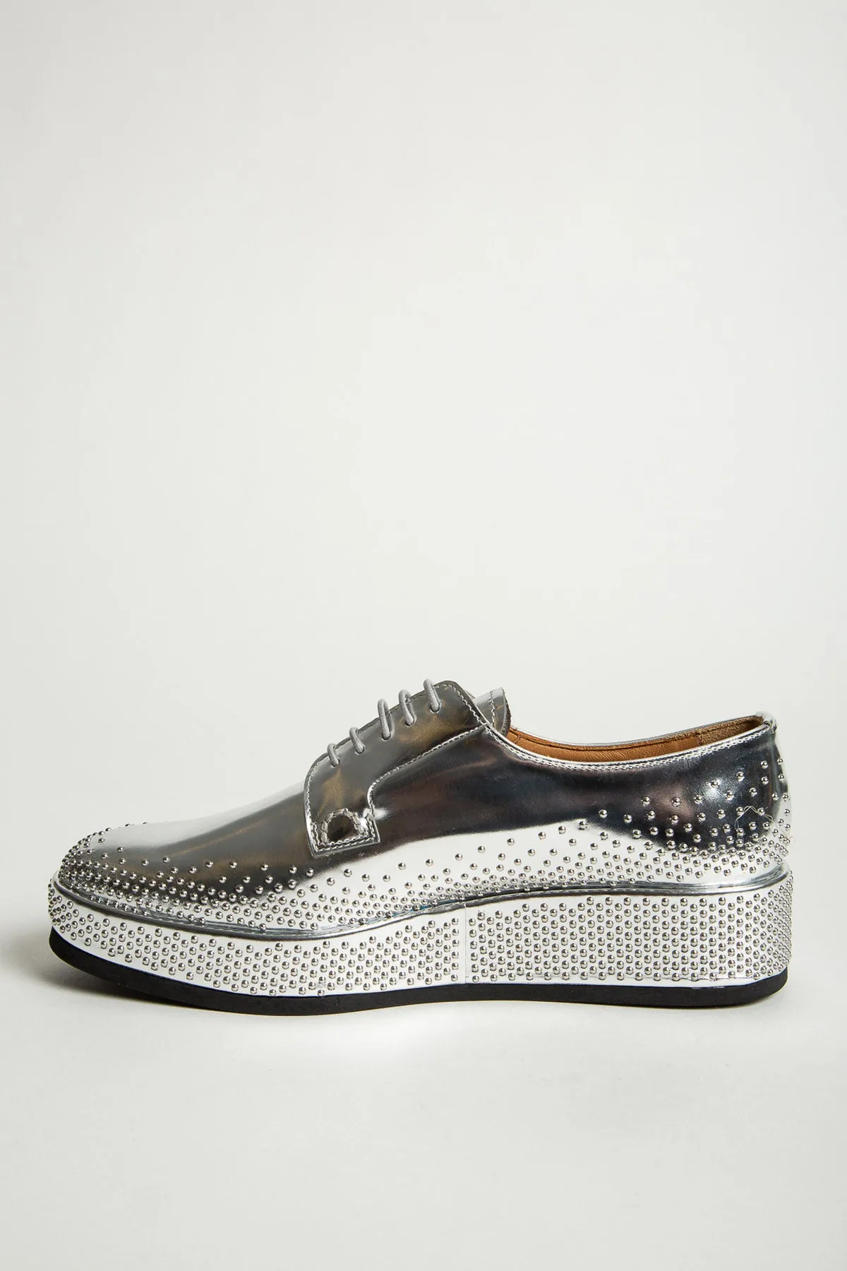 NOIR KEI NINOMIYA | CHURCH'S SILVER DERBY SHOES