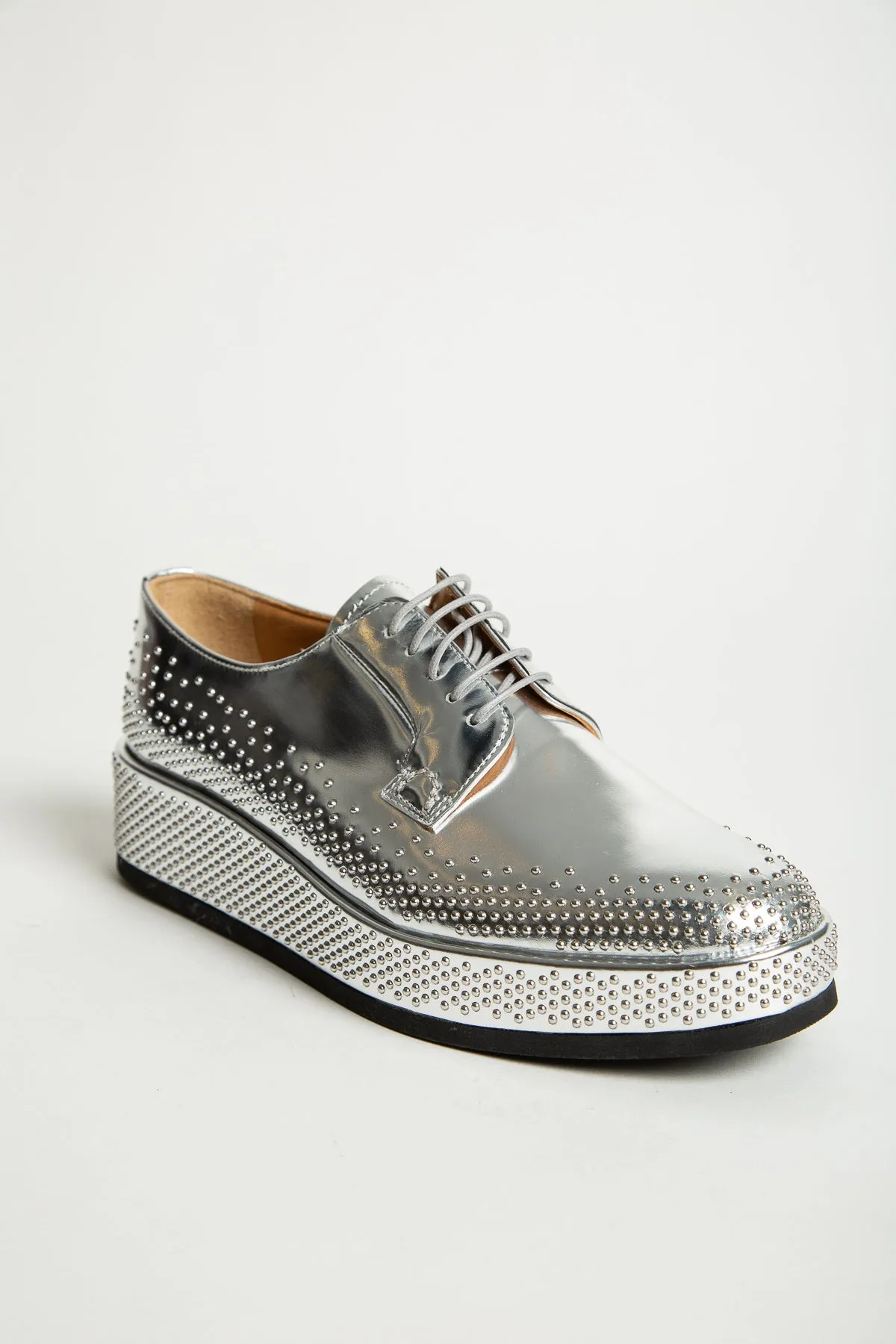 NOIR KEI NINOMIYA | CHURCH'S SILVER DERBY SHOES