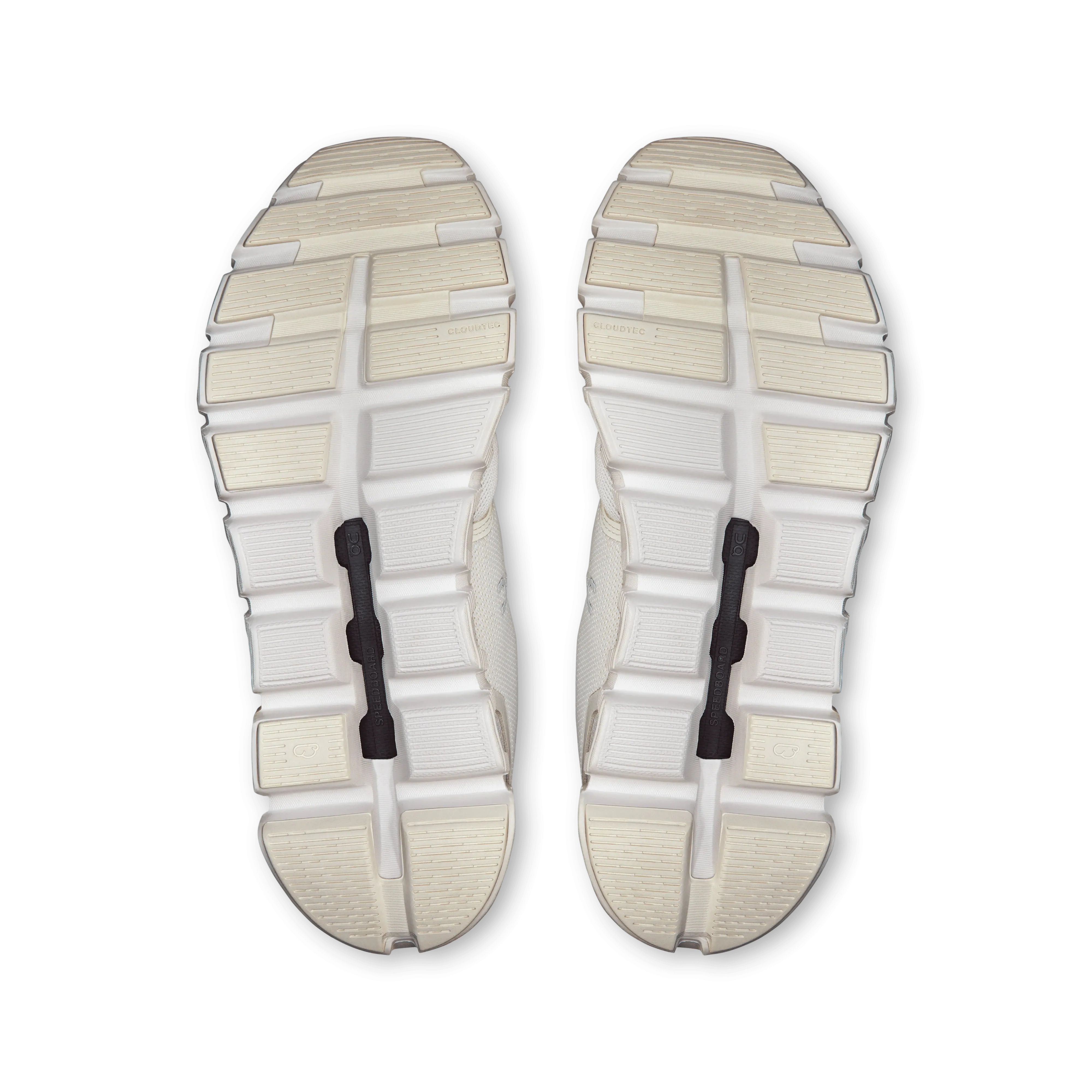 On Cloud Women's Cloud 6 Running Shoes- White/ White
