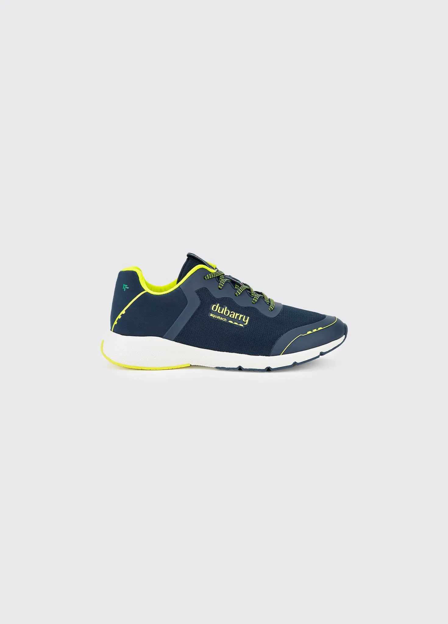 Palermo Ladies Lightweight Sporty Trainer - Navy/Citrus