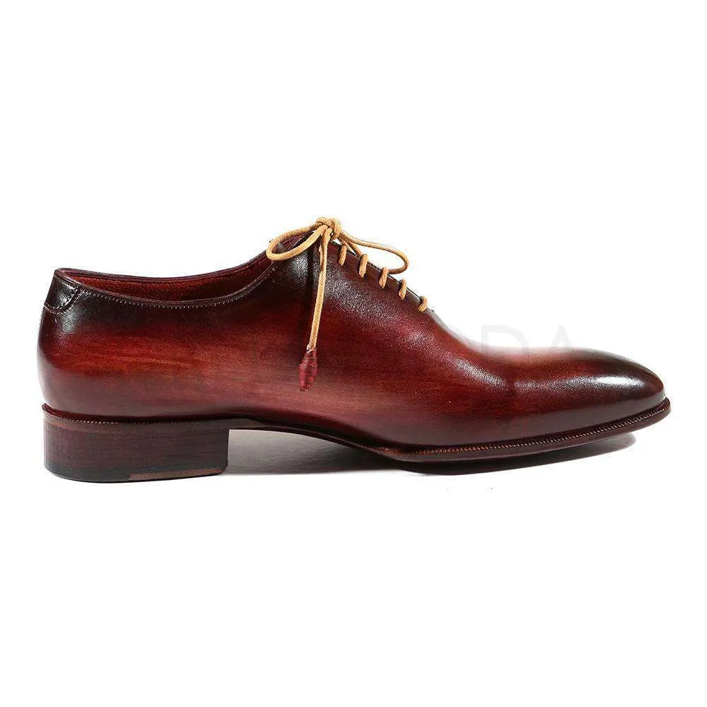 Paul Parkman Handmade Designer Shoes Men's Designer Shoes Wholecut Plain Toe Oxfords (PM2017)
