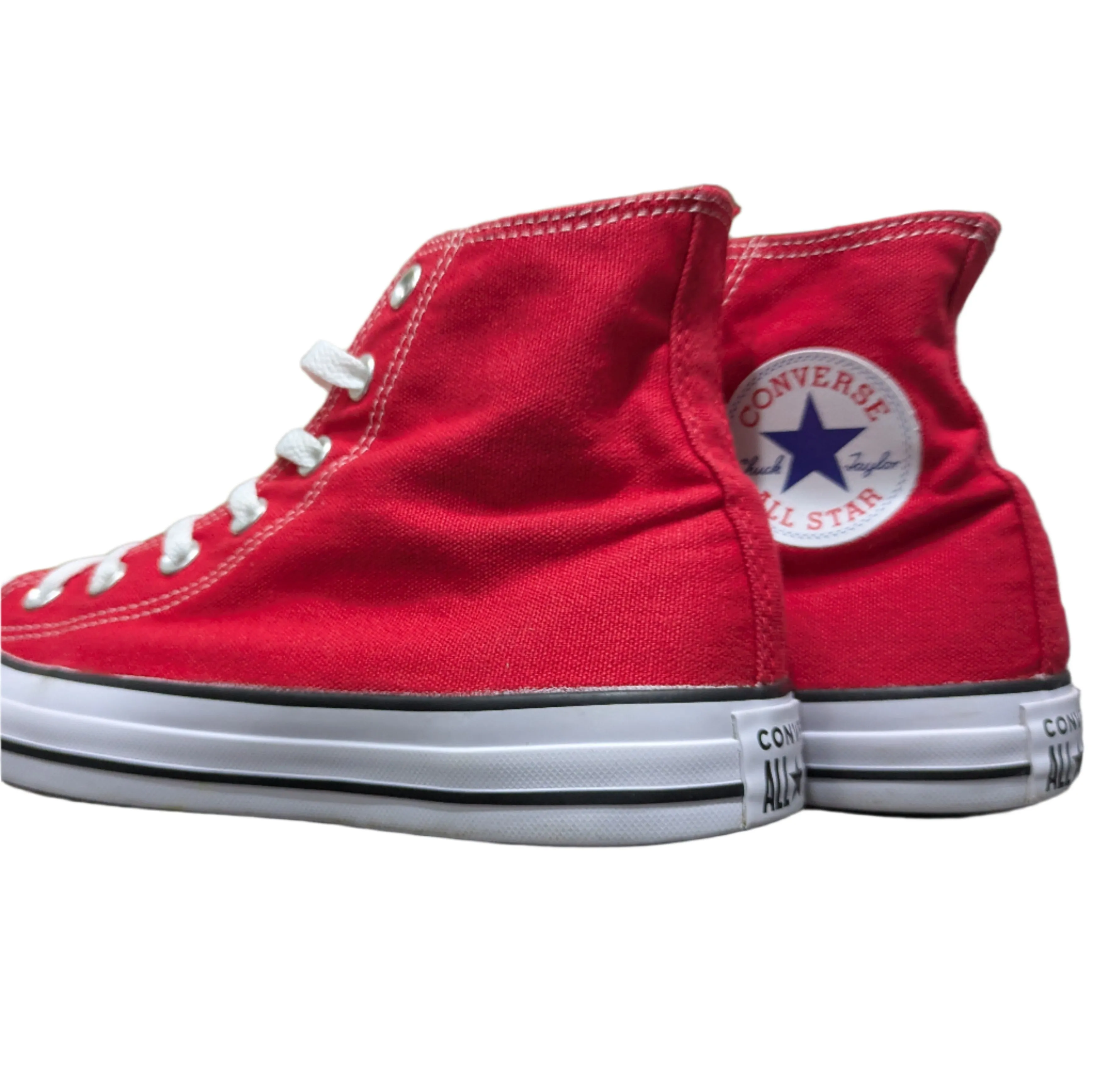 Red Converse All Star Hi Trainers Size UK 6 / EU 39 / US 8