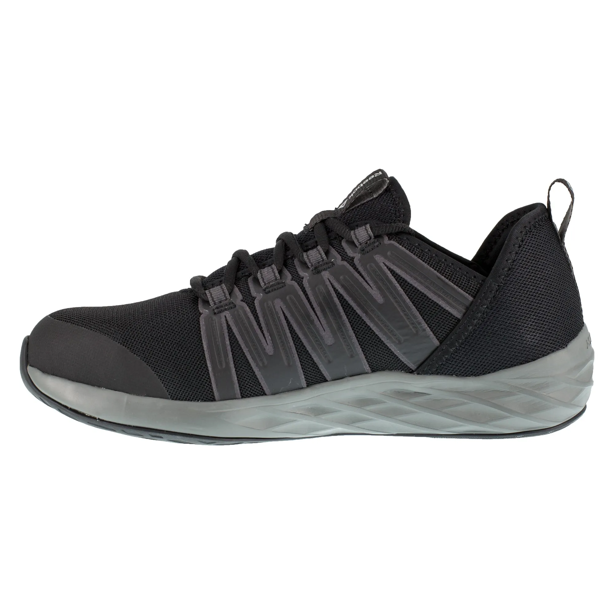 Reebok Womens Black/Grey Mesh Work Shoes Astroride ST 10.5 W