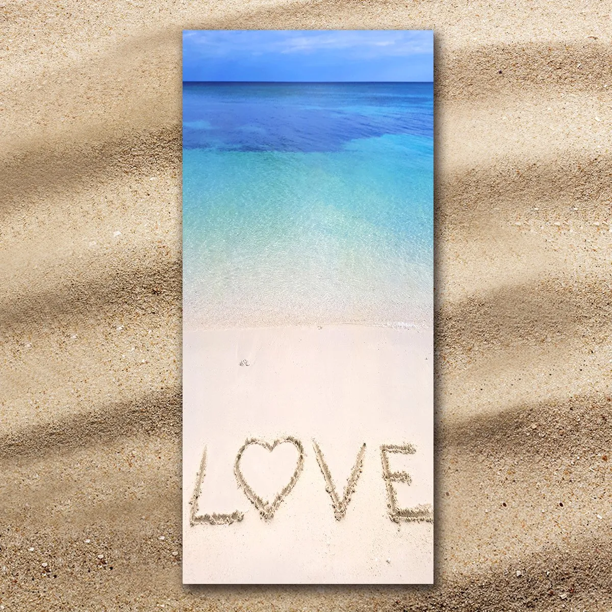 Sandy Love Jumbo Towel