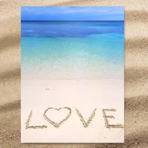 Sandy Love Jumbo Towel