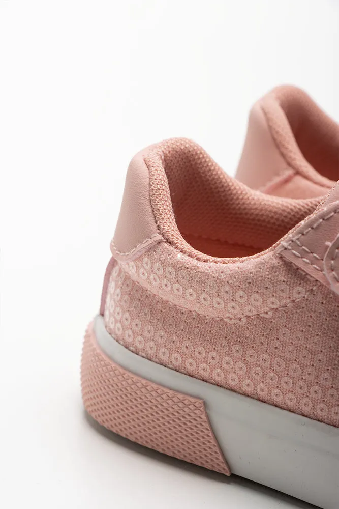 Sequin Sneaker Pink