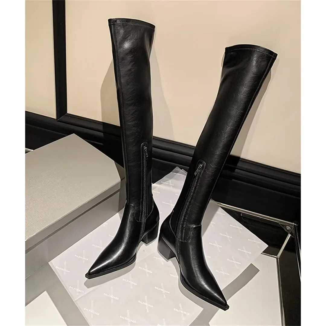 Serpatura Elegance Tall Slip-Ons