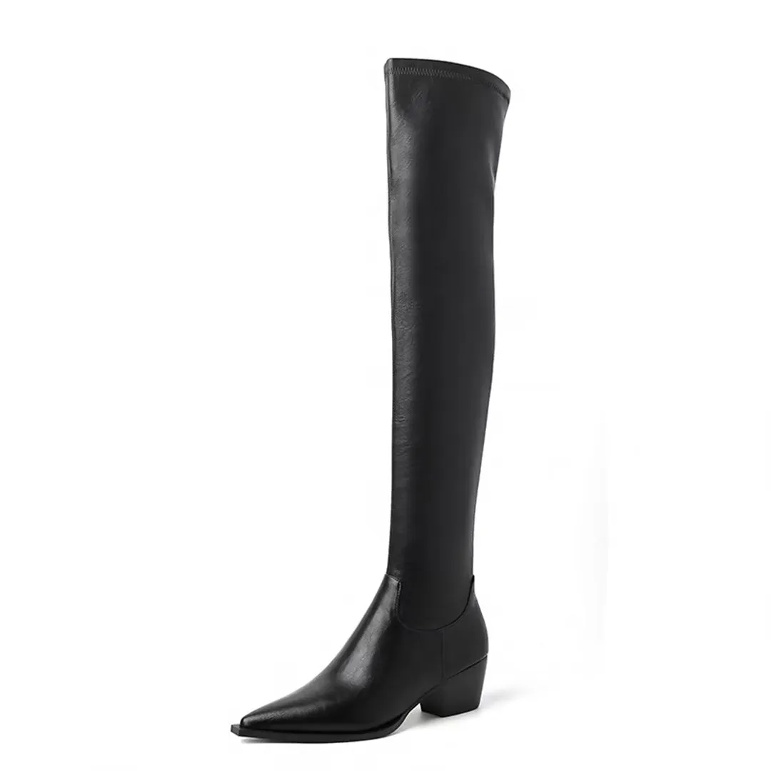 Serpatura Elegance Tall Slip-Ons