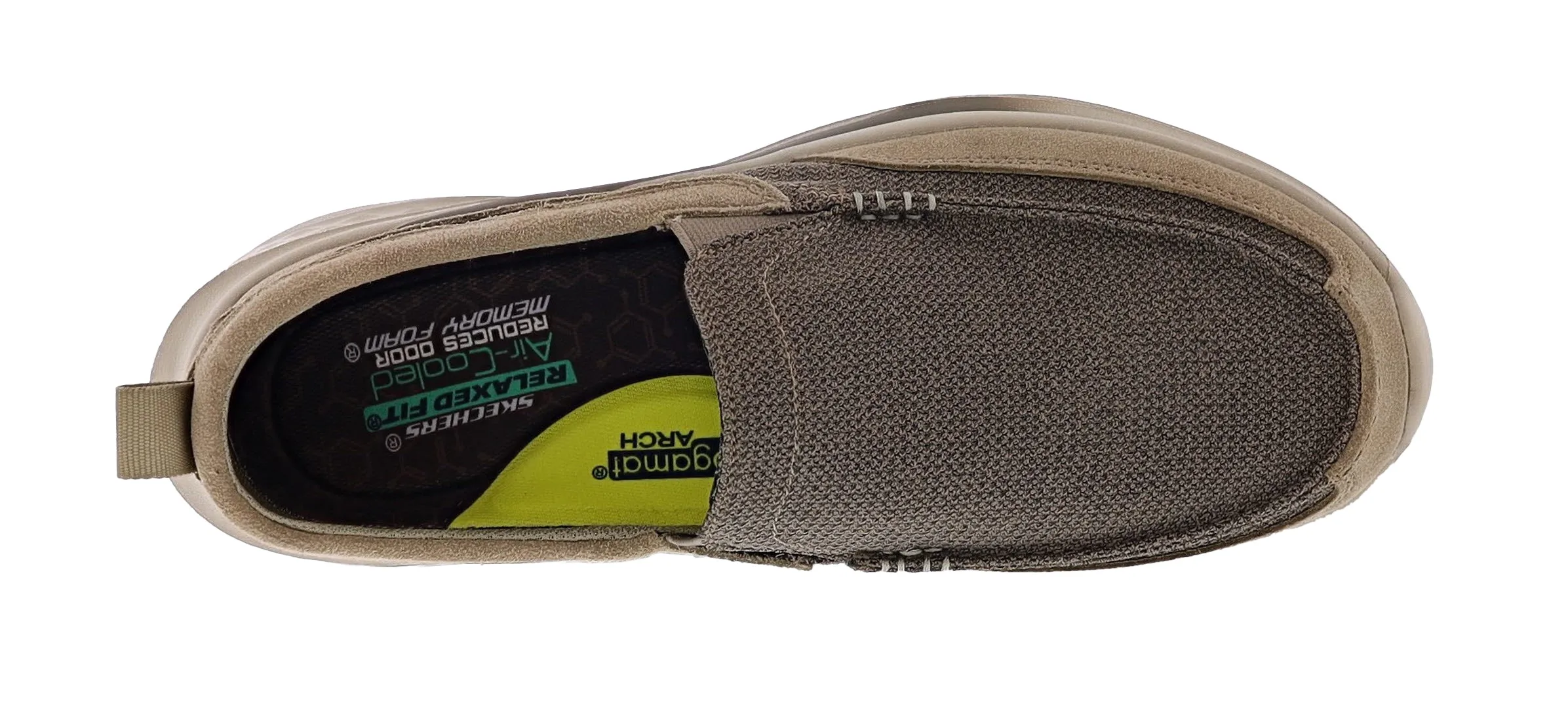 Skechers Men's Relaxed Fit: Slade- Munson Slip On Walking Shoes