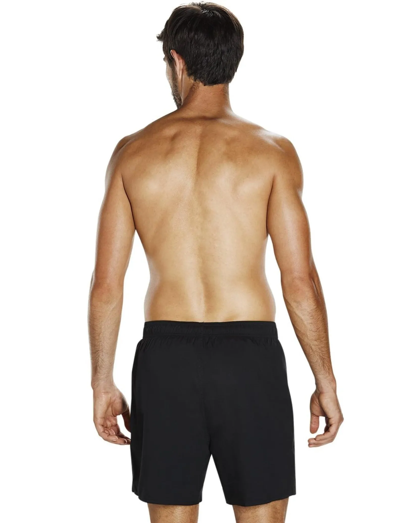 Speedo Sport Solid 16" Watershorts - Black/White