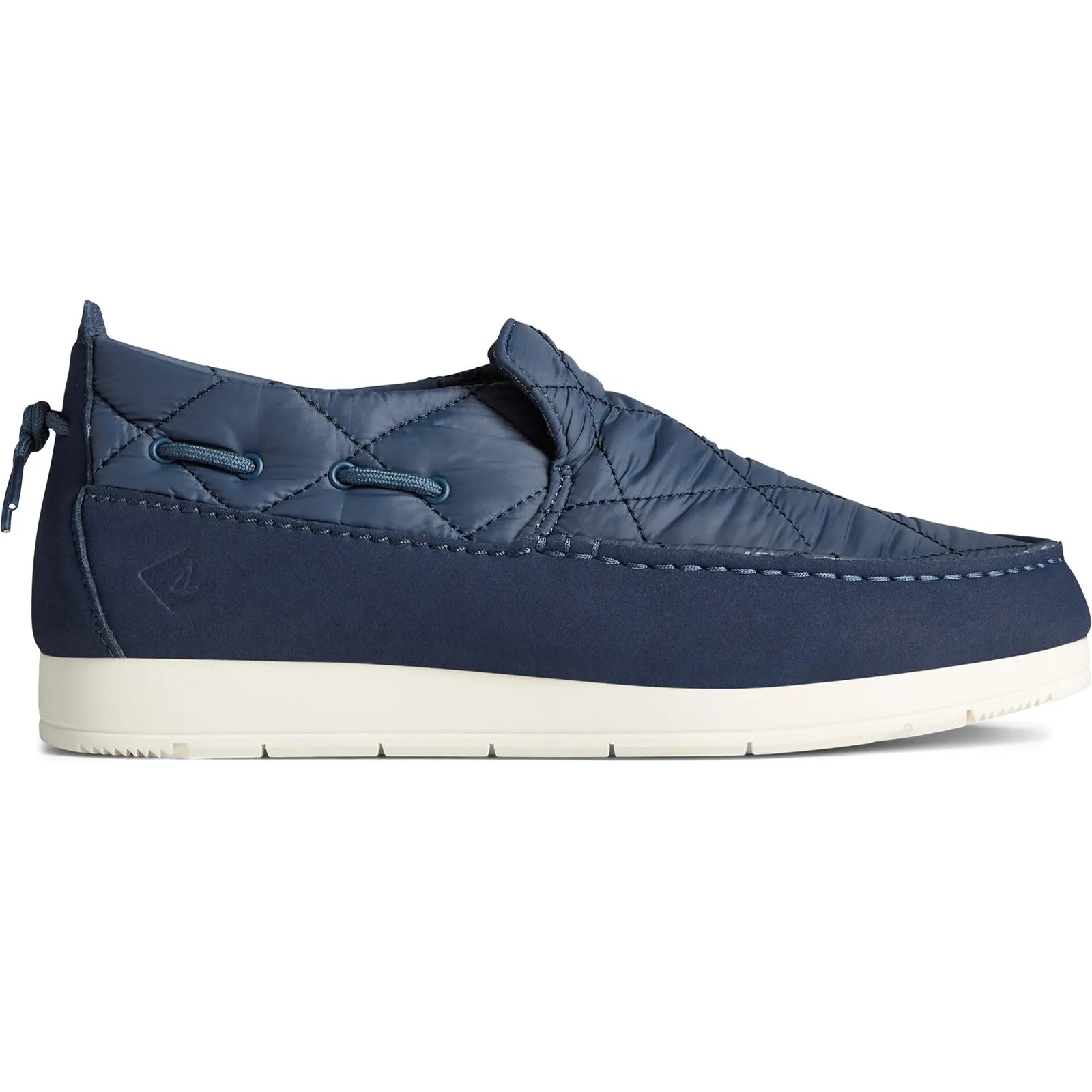 Sperry Mens Moc-Sider Nylon Slip On Trainers - Navy