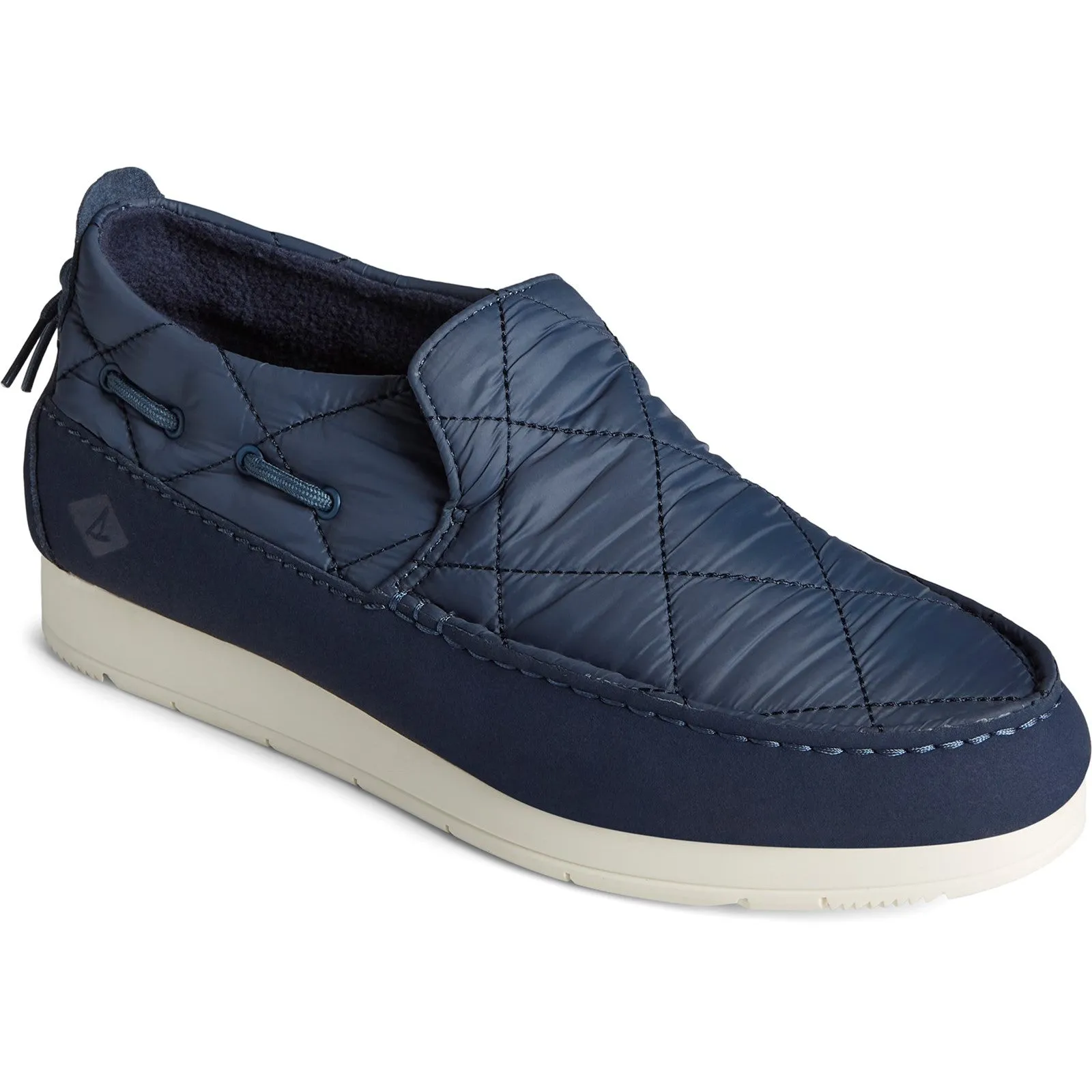 Sperry Mens Moc-Sider Nylon Slip On Trainers - Navy