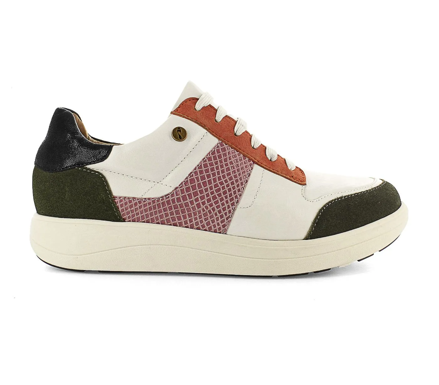 Strive Women's Stellar Leather Lace-Up Sneakers Candy