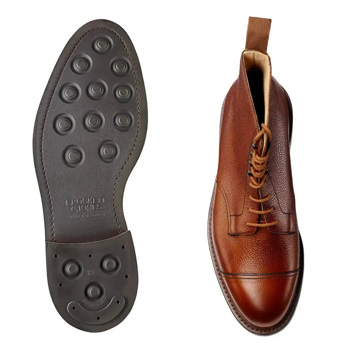 Tan Coniston Country Grain Boots