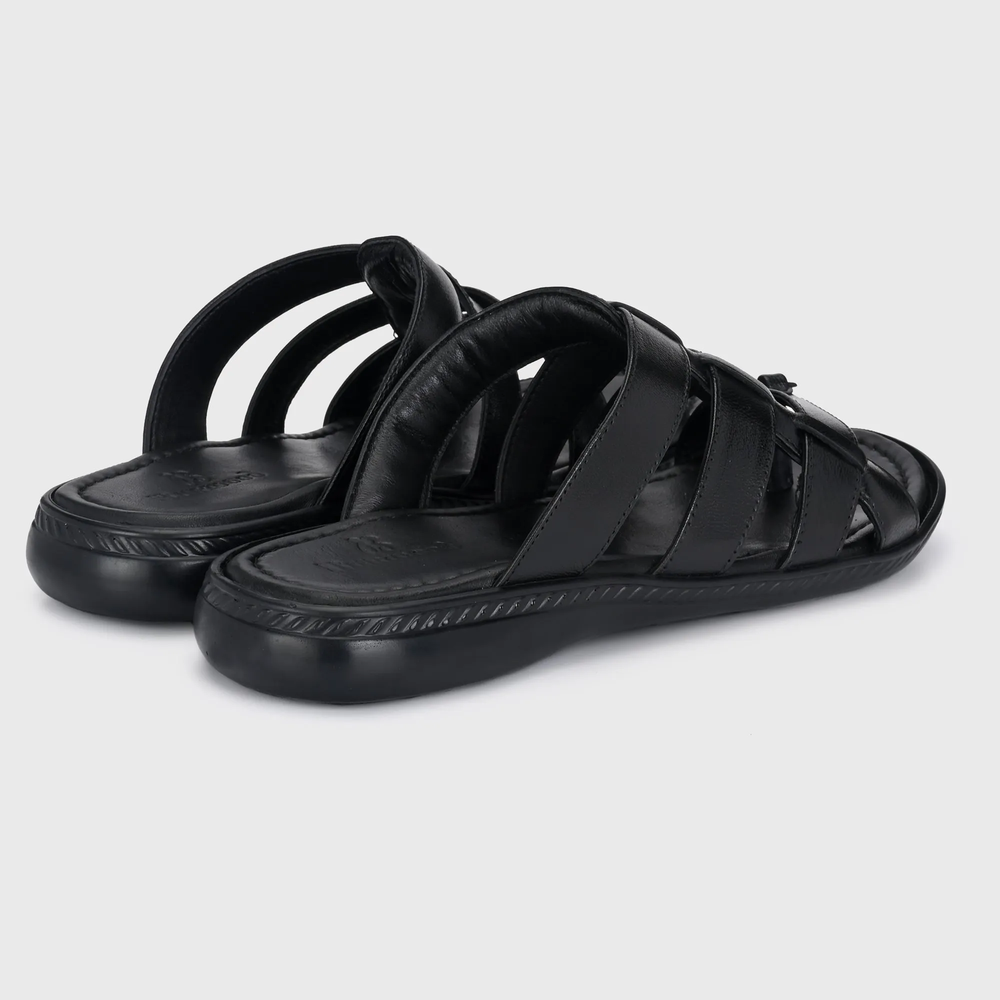 Ultimate Comfort Men's Soft Leather Slippers