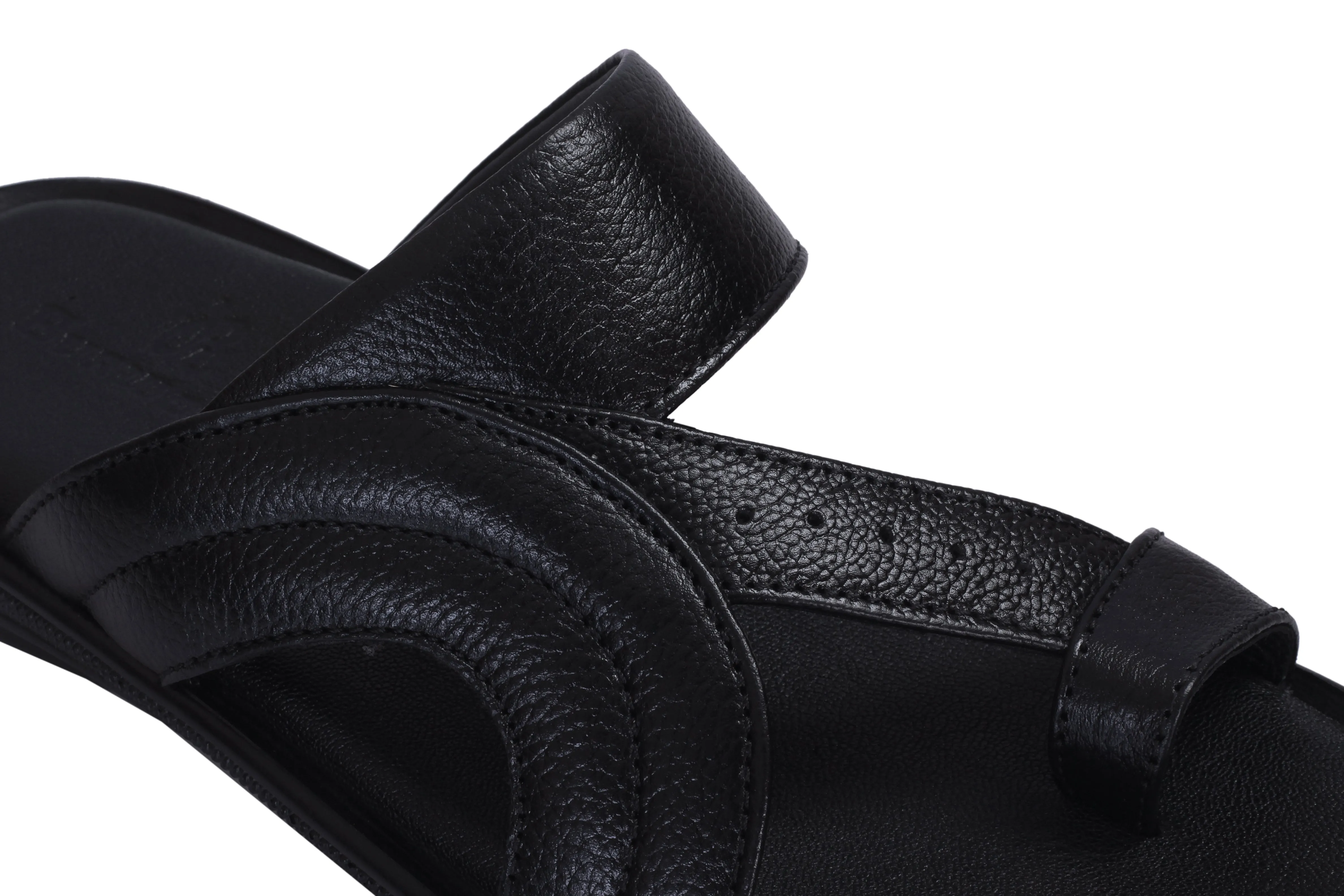 Upscale Leather Men’s House Slippers