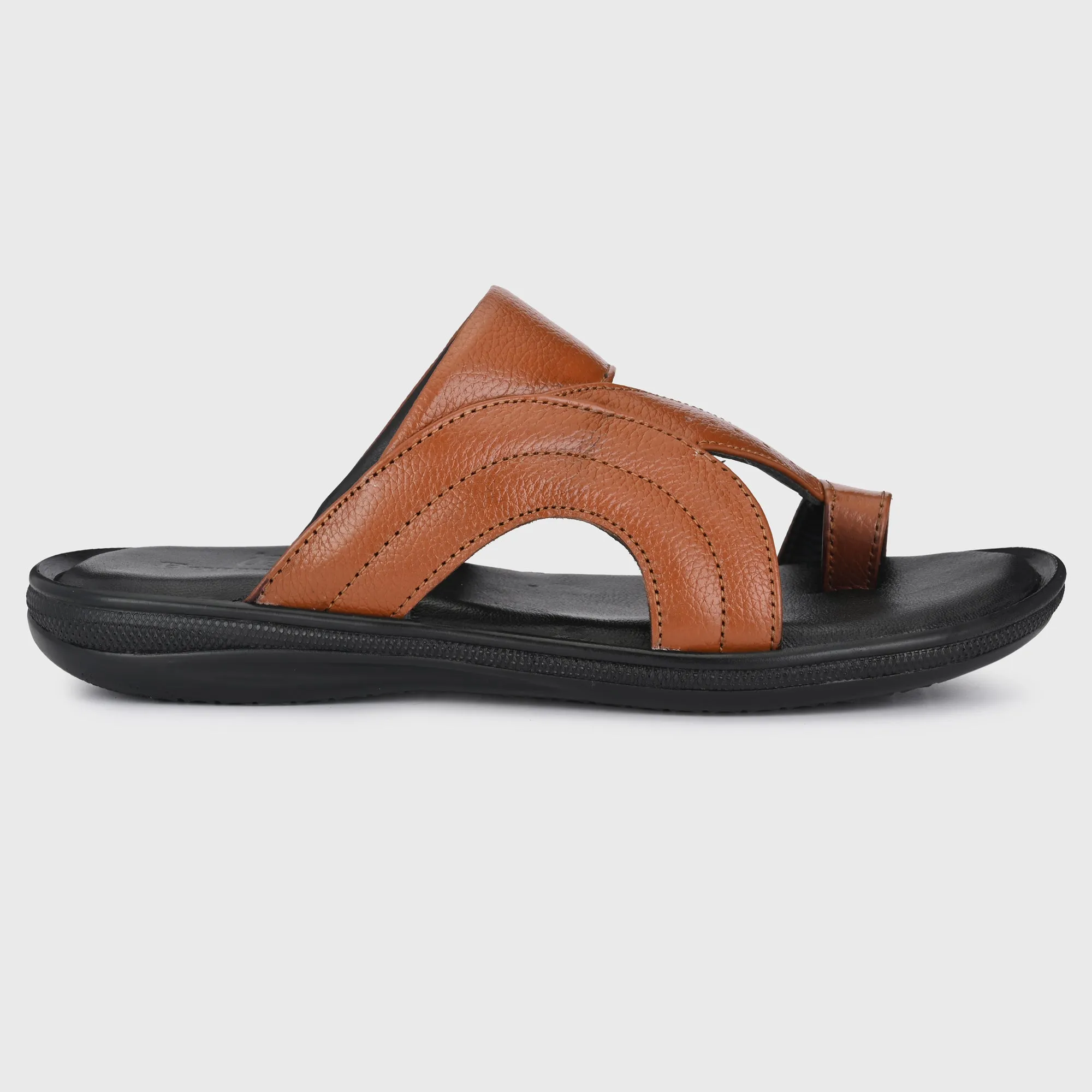 Upscale Leather Men’s House Slippers