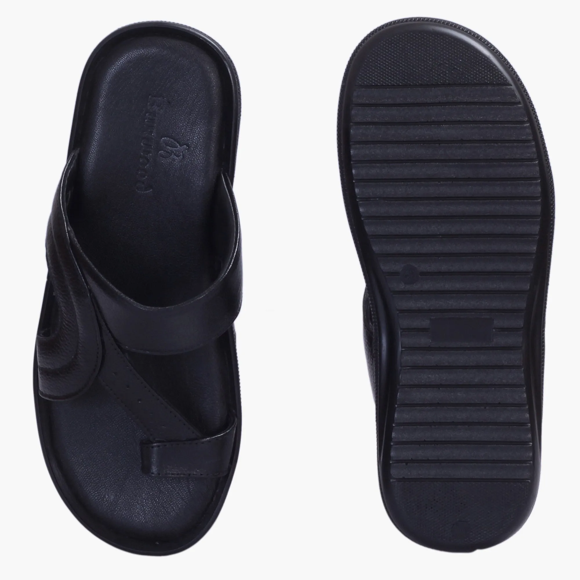 Upscale Leather Men’s House Slippers
