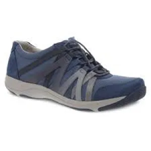 Womens DANSKO Henriette Slip-On Walking Shoe - Medium - Navy Suade