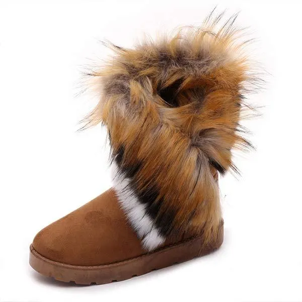 Women'S Thick Snow Boots 84534982C
