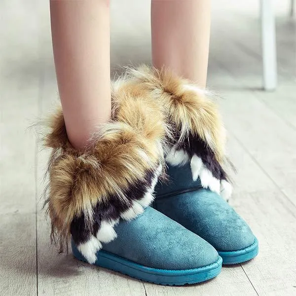 Women'S Thick Snow Boots 84534982C