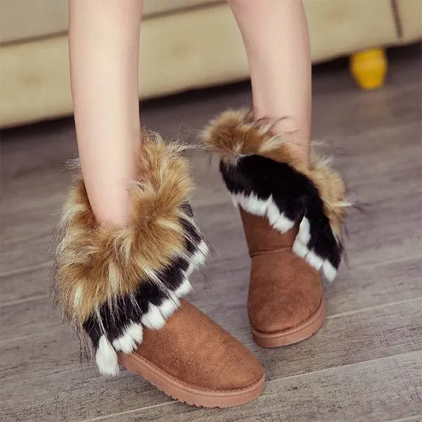 Women'S Thick Snow Boots 84534982C